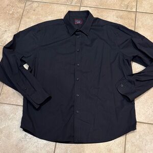 UNTUCKit Men's Wrinkle-Free Black Stone Shirt